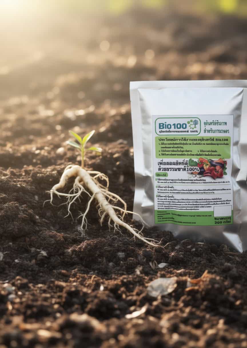 Bio100.basic จุลินทรีย์ฟื้นฟูดิน